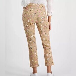 NWT Tommy Hilfiger Hampton Striped Slim Chino Pants Cotton Brown painted Size 4